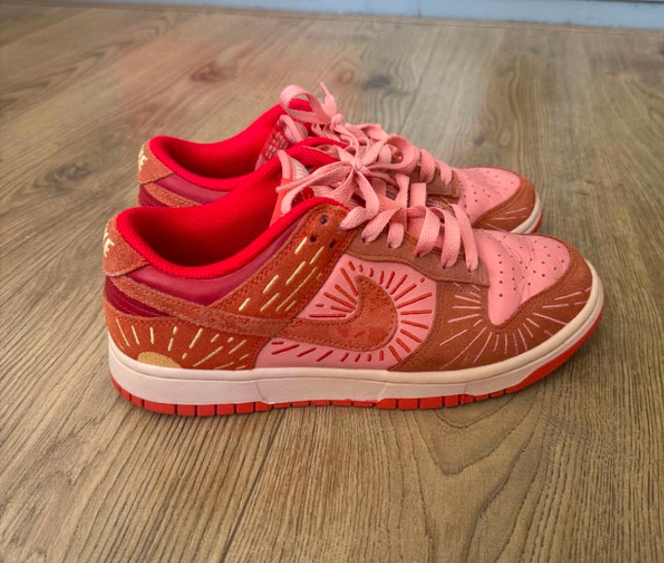 Nike dunk low solstice 36,5, Oranje, Ophalen of Verzenden, Sneakers of Gympen, Zo goed als nieuw