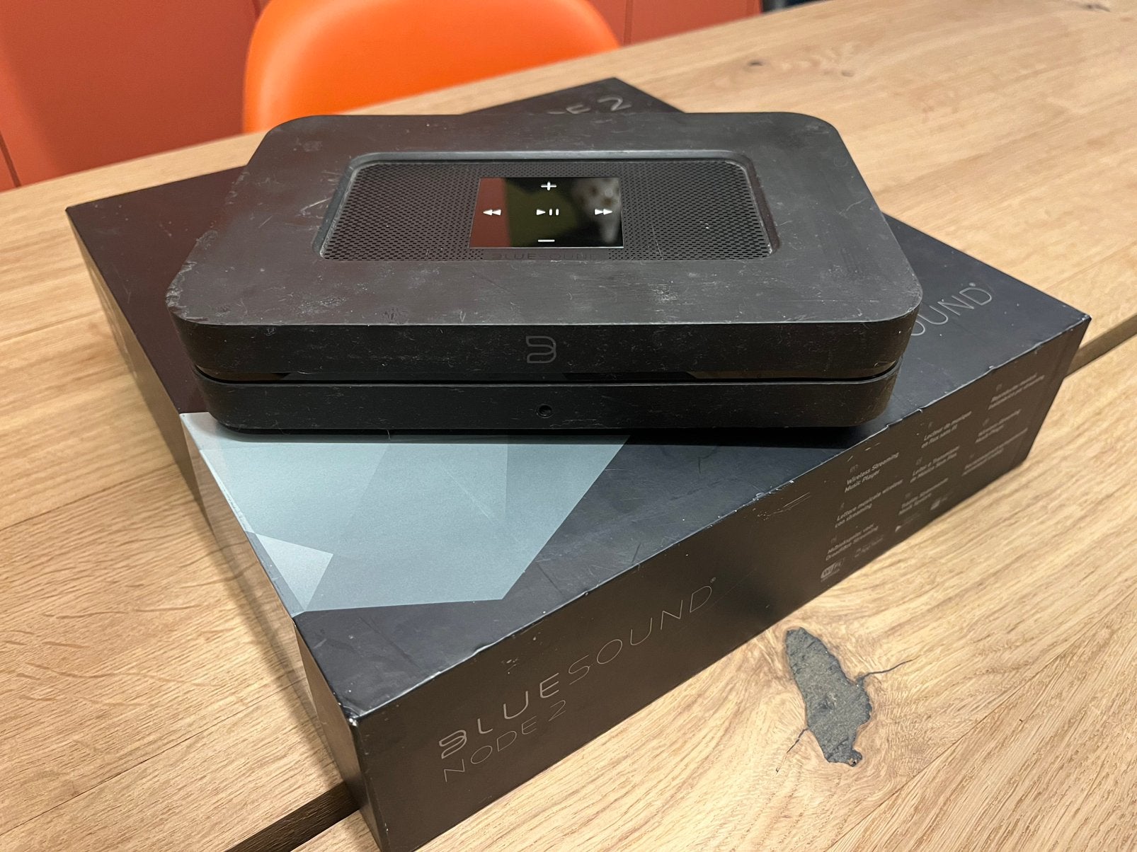Bluesound Node 2, zwart, Verzenden, Gebruikt