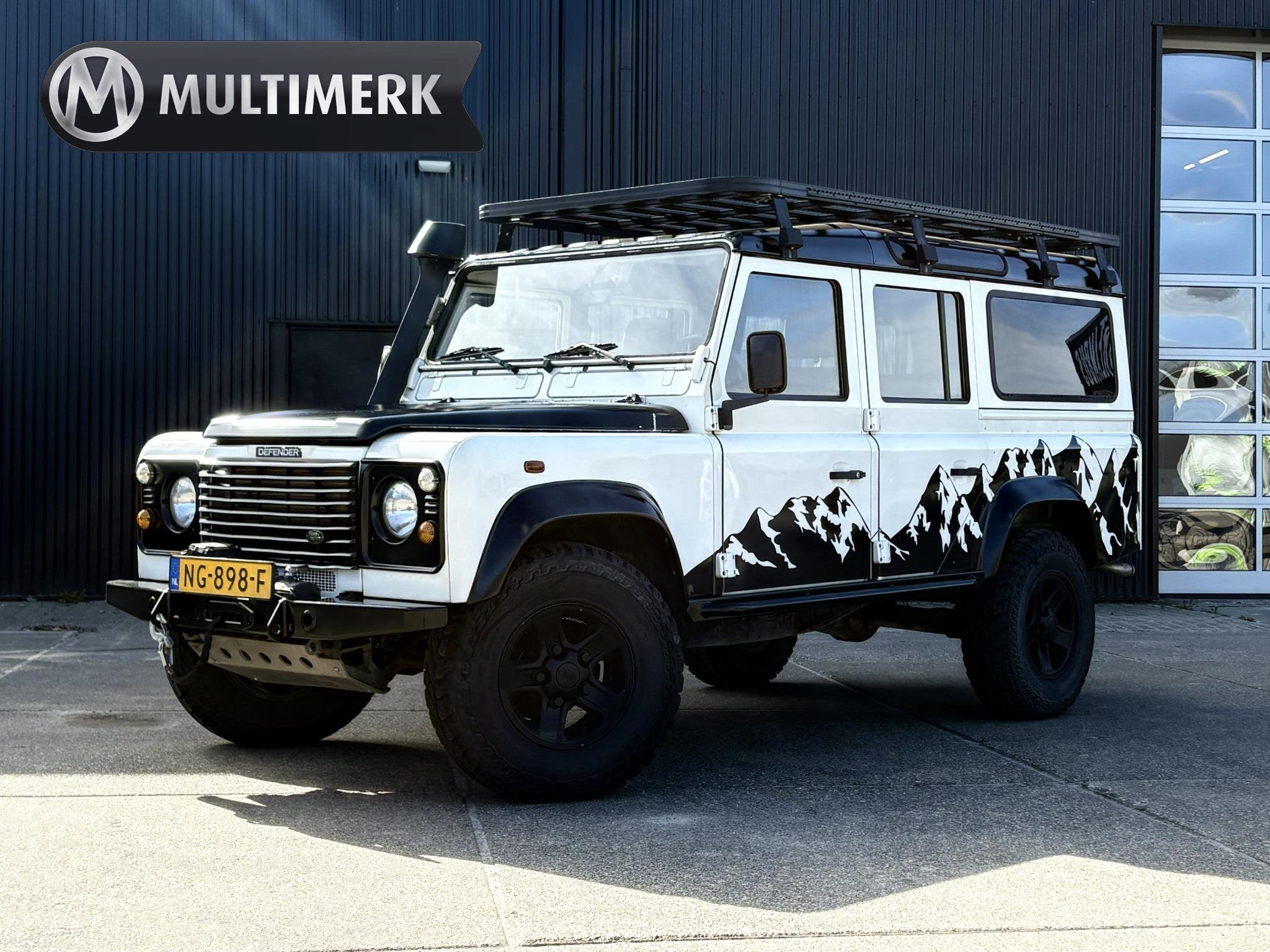 Land Rover Defender 2.5 TD5 110 SAFARI | GRIJS KENTEKEN 2P |, Stof, 2495 cc, 2 stoelen, Euro 4