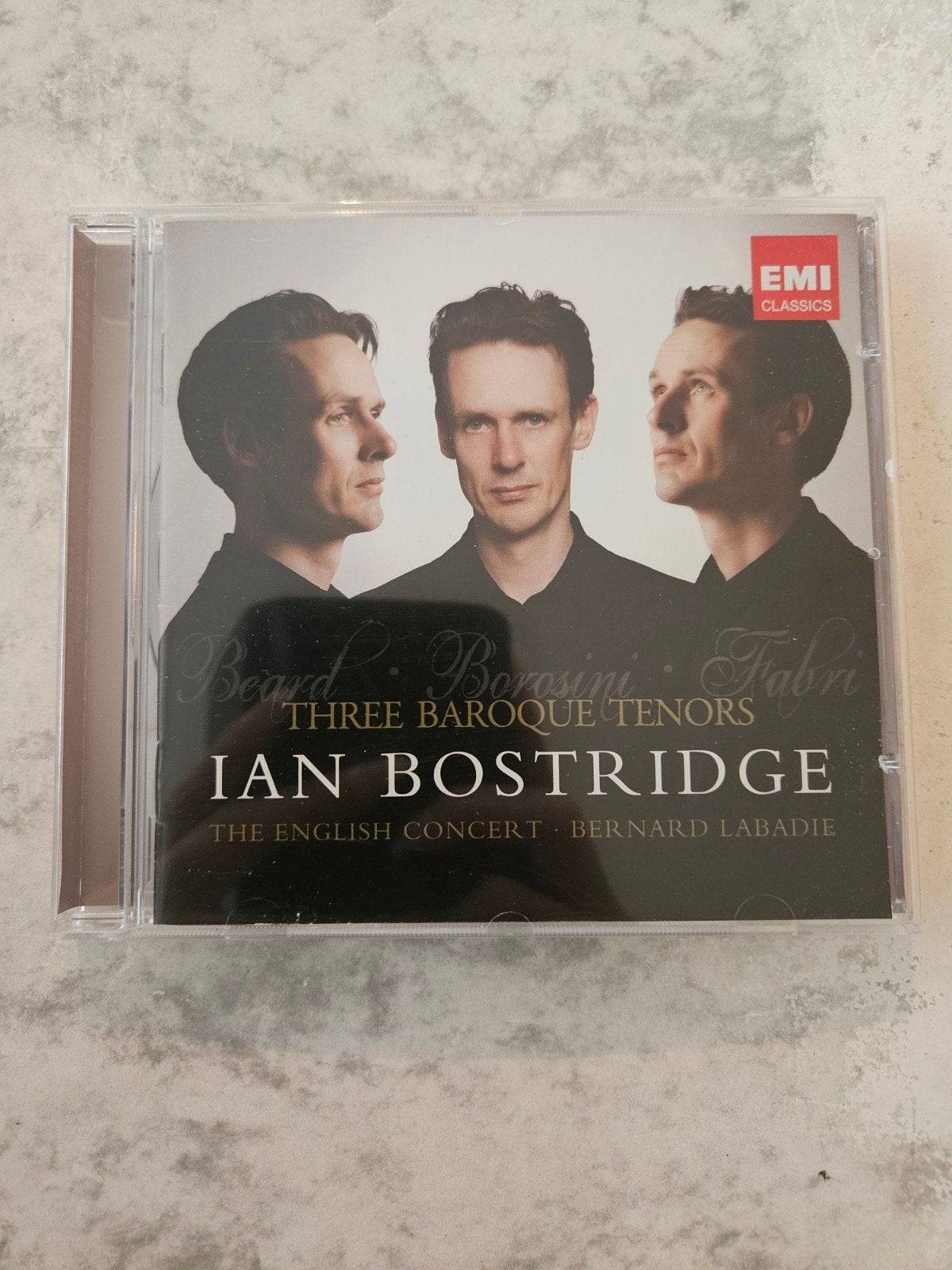Ian Bostridge "Three Baroque Tenors" (EMI Classics), Ophalen of Verzenden, Barok, Zo goed als nieuw