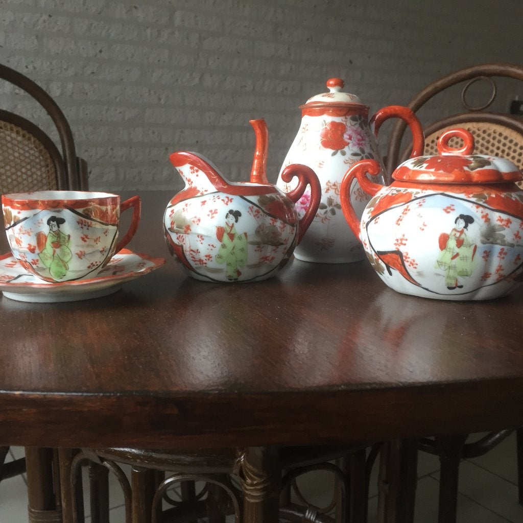 Chinees Theeservies, Ophalen