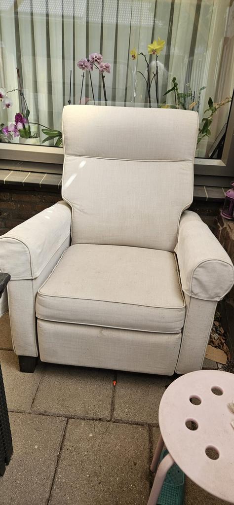 Stoel, Huis en Inrichting, Fauteuils, Ophalen, Gebruikt, 75 tot 100 cm, Stof