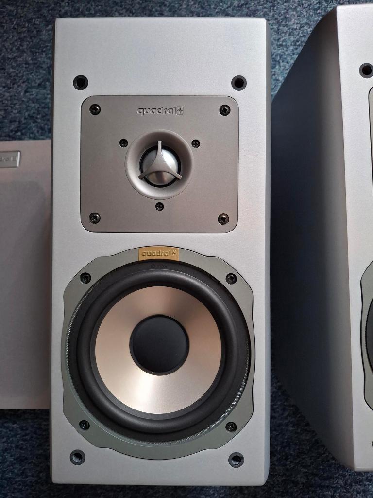 Speaker luidsprekers  Quadral Ascent 250, Zo goed als nieuw, 120 watt of meer, Front, Rear of Stereo speakers, Ophalen