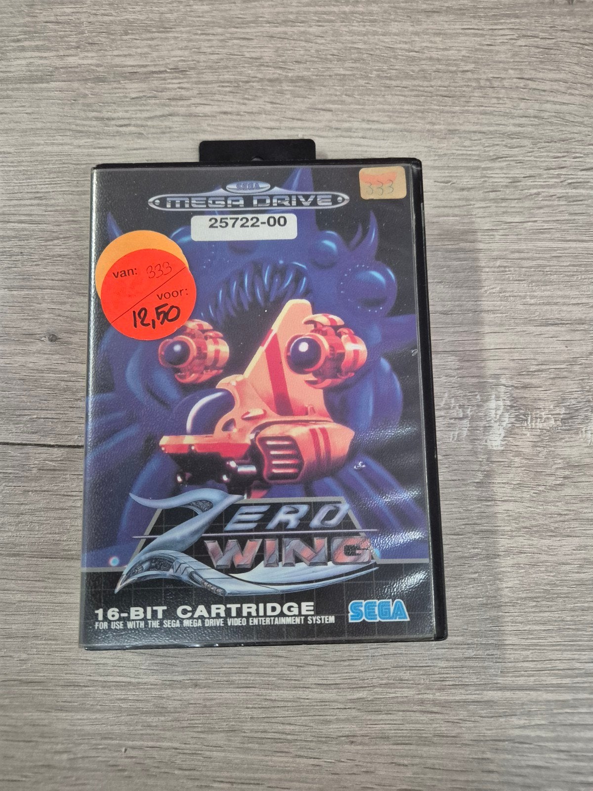 Zero Wing Sega Mega Drive - Klassieke Shooter Game, Spelcomputers en Games, Gebruikt, Shooter, 1 speler, Ophalen of Verzenden