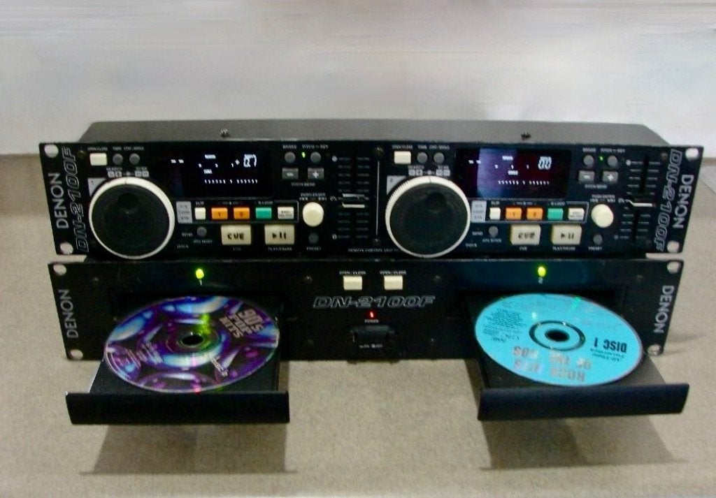 Legendarische set DENON DN-2100F dual + de Controller, Ophalen, Overige merken