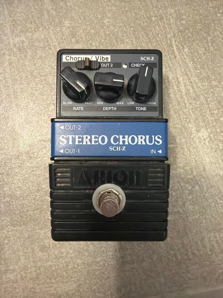 EWS Arion Stereo Chorus SCH-Z Gitaar Pedaal, Ophalen of Verzenden, Zo goed als nieuw, Chorus