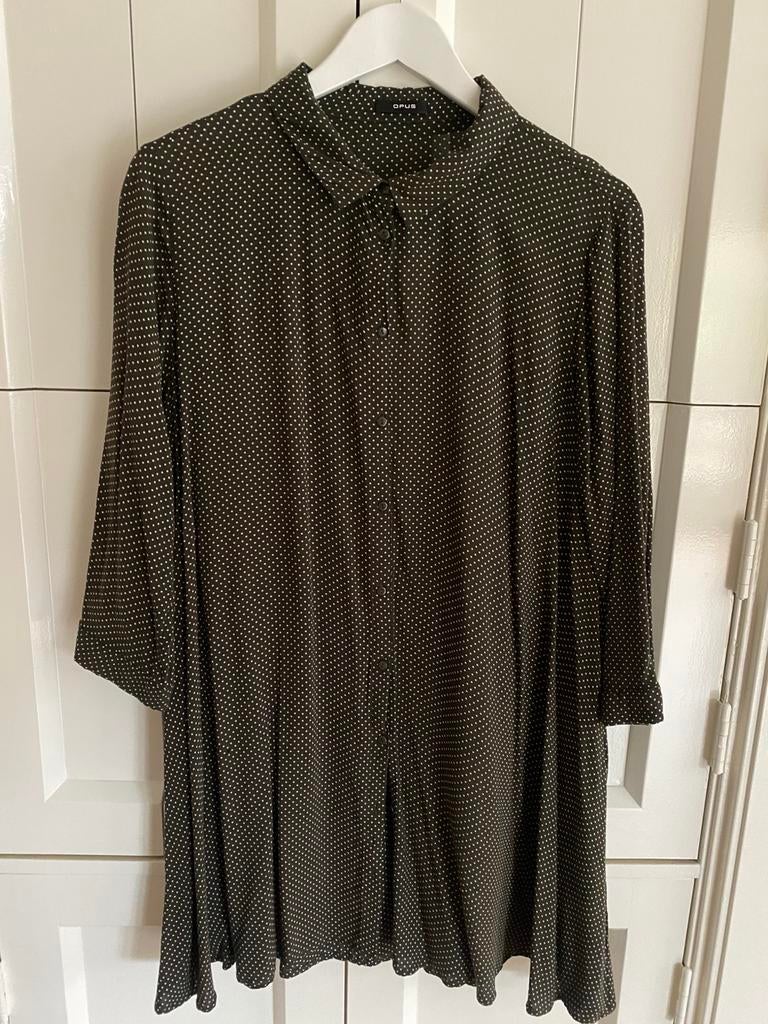 Tuniek / Blouse van Opus maat 42, Ophalen of Verzenden, Zo goed als nieuw, Maat 42/44 (L), Groen