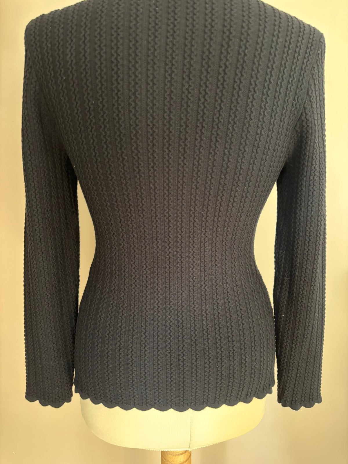 La Maille Sézane koltrui mt M., Maat 38/40 (M), Zwart, Zo goed als nieuw, Sézane