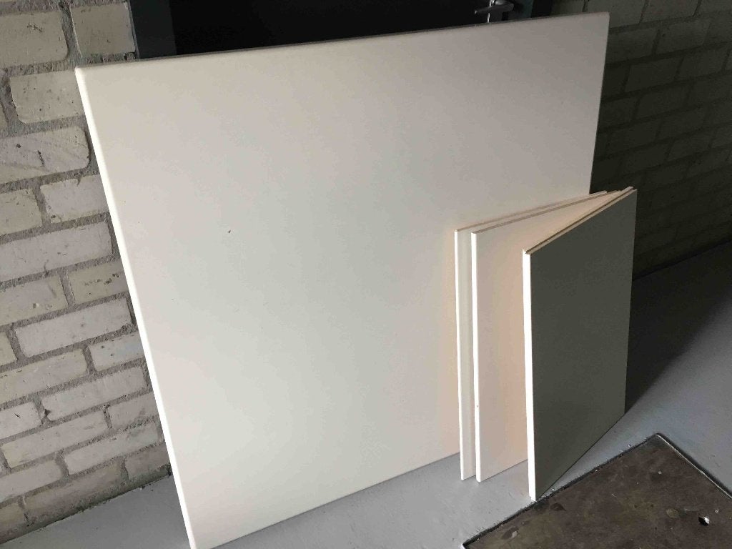 Gratis eetkamer Tafel, Overige materialen, Gebruikt, 100 tot 150 cm, Vierkant