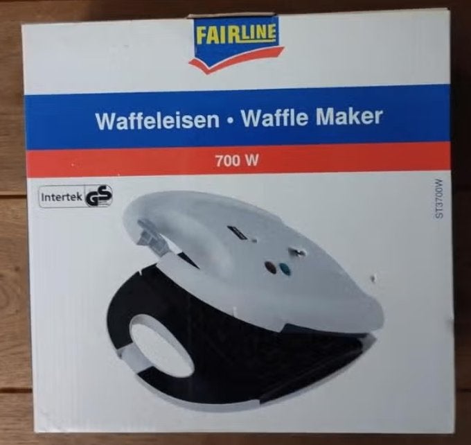Waffel maker, Waffelijzer, Ophalen of Verzenden, Nieuw