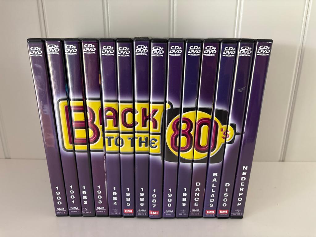 Back to the 80s CD+DVD Boxset - Complete Collectie, Cd's en Dvd's, Alle leeftijden, Boxset, Muziek en Concerten, Ophalen of Verzenden