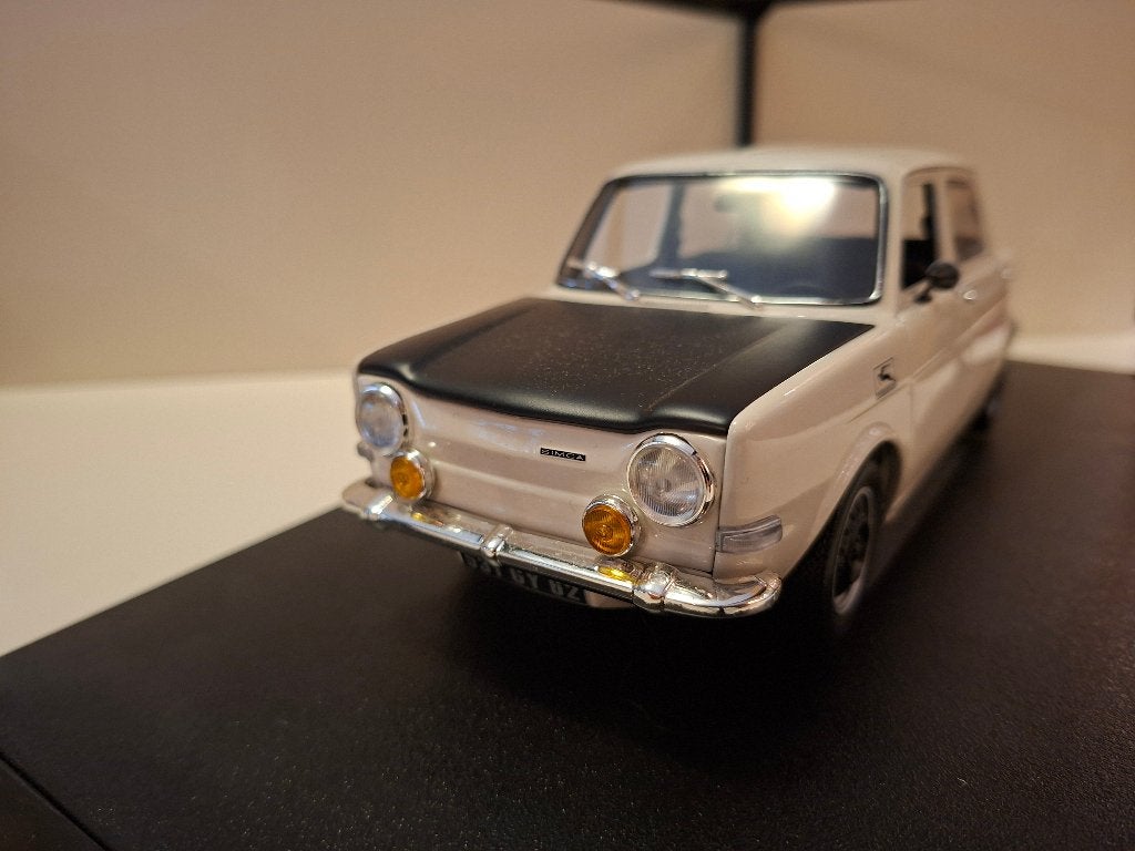 Simca 1000 Rallye 1 uit 1972   -   1:18, Ophalen of Verzenden, Zo goed als nieuw, Auto, Norev