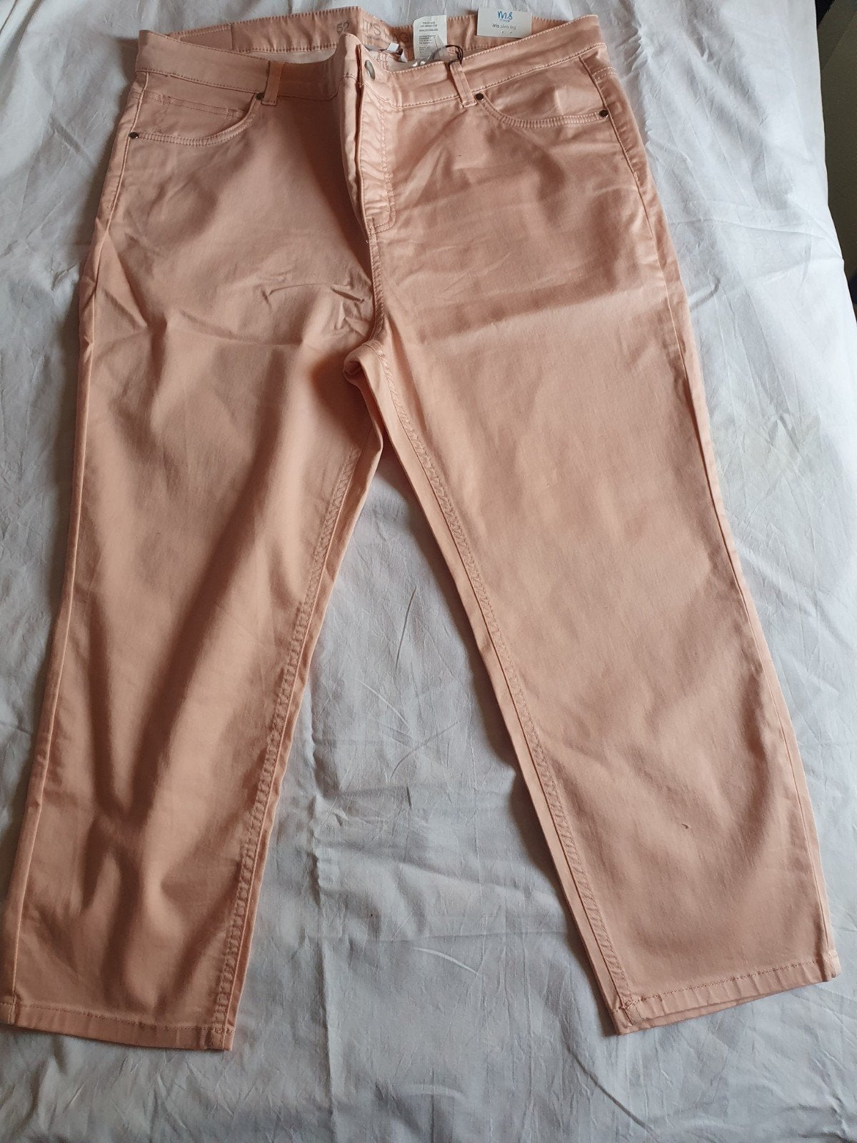 MS Mode It's Magic Iris Slim Leg Broek Maat 52 Nieuw, MS Mode, Ophalen of Verzenden, Nieuw, Maat 46/48 (XL) of groter