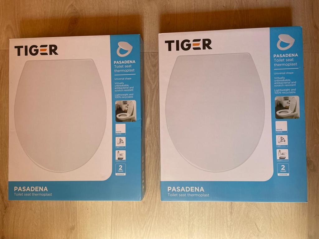 Tiger Toiletbril Softclose Wit Nieuw, Ophalen of Verzenden, Nieuw, Detector, Sensor of Melder, Rook
