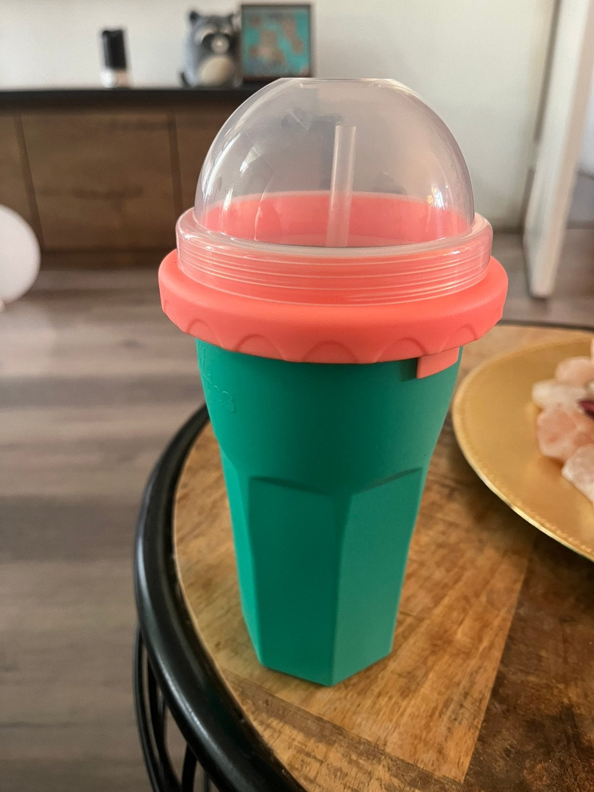 Magic Slushy Maker Cup / Slushie Knijpbeker (Groen/Roze), Ophalen of Verzenden, Nieuw, Groen, Overige typen