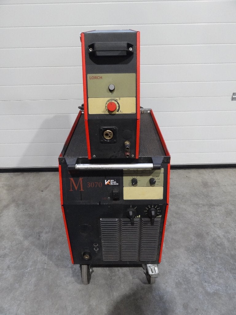Mig/Mag lasapparaat Lorch M3070 Watergekoeld Synergic, Ophalen of Verzenden, Zo goed als nieuw, 250 ampère of meer, Co2