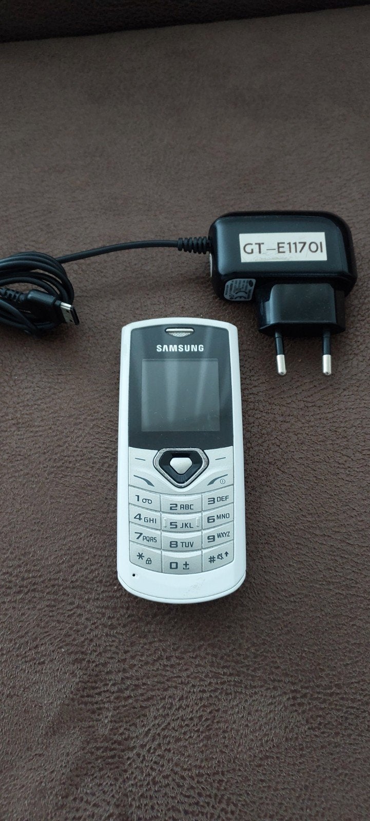 Samsung GT-E11701, Gebruikt, Geen camera, Wit, Fysiek toetsenbord