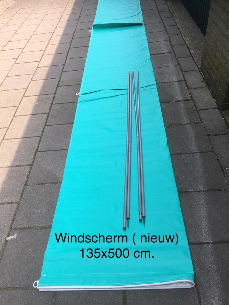 Windscherm nieuw 135 x 500 nieuw, Ophalen of Verzenden, Nieuw