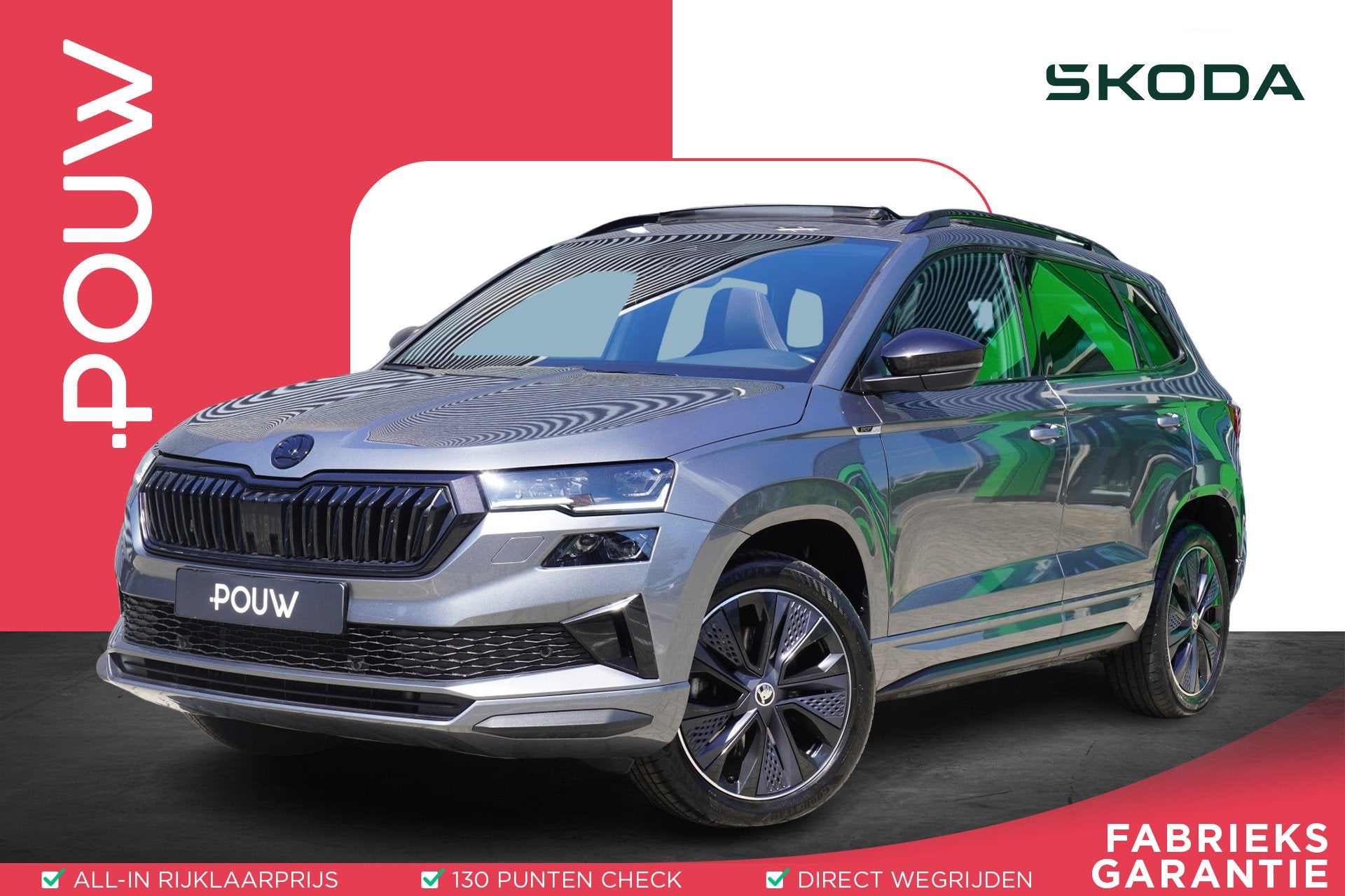 Skoda Karoq 1.5 TSI 150pk DSG ACT Sportline Business | Panor