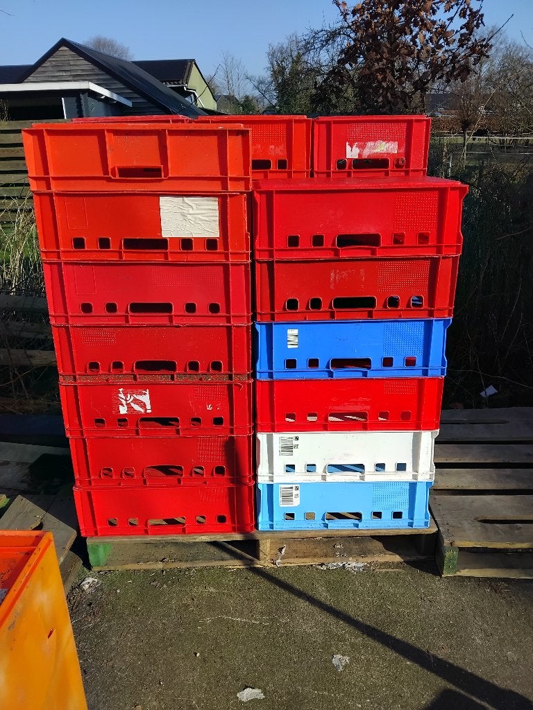 kratten per stuk 3,50, Ophalen, Gebruikt, 40 tot 60 cm, Minder dan 35 cm