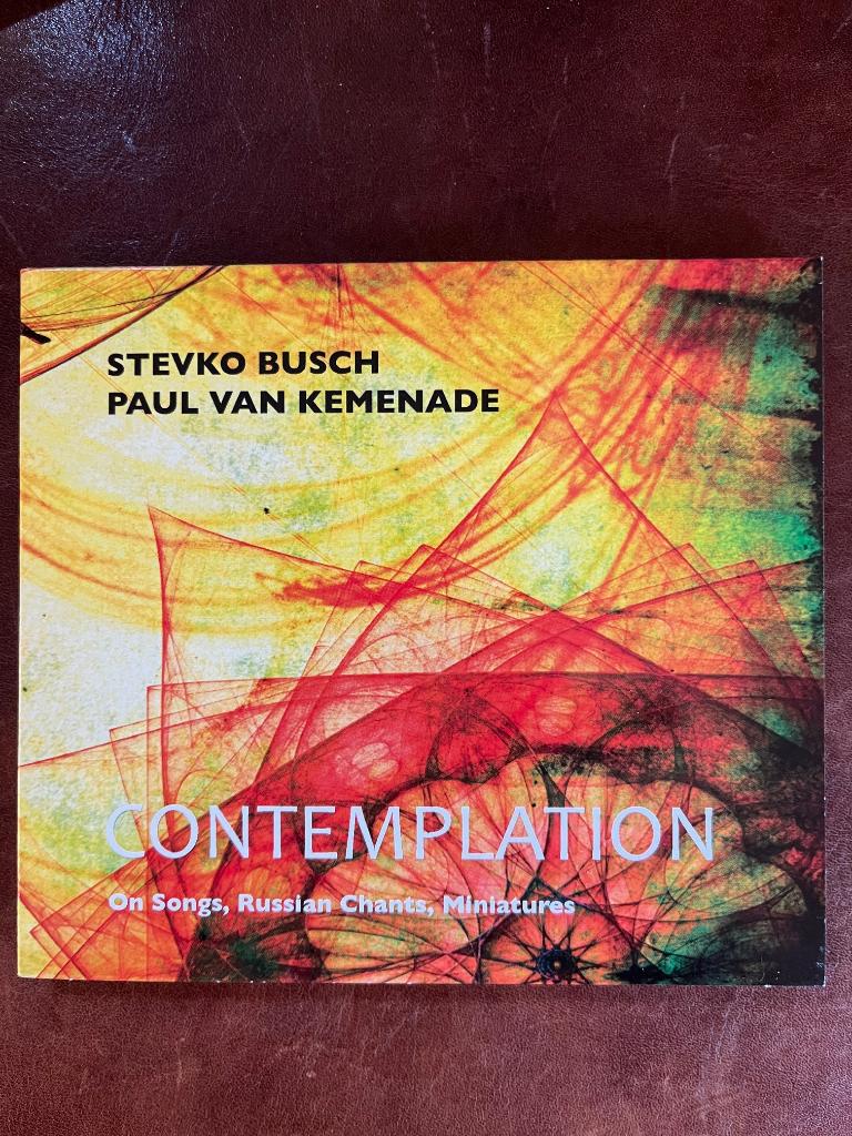 Stevko Busch, Paul van Kemenade, Contemplation, DNL, CD, Verzenden, 1980 tot heden, Zo goed als nieuw, Jazz