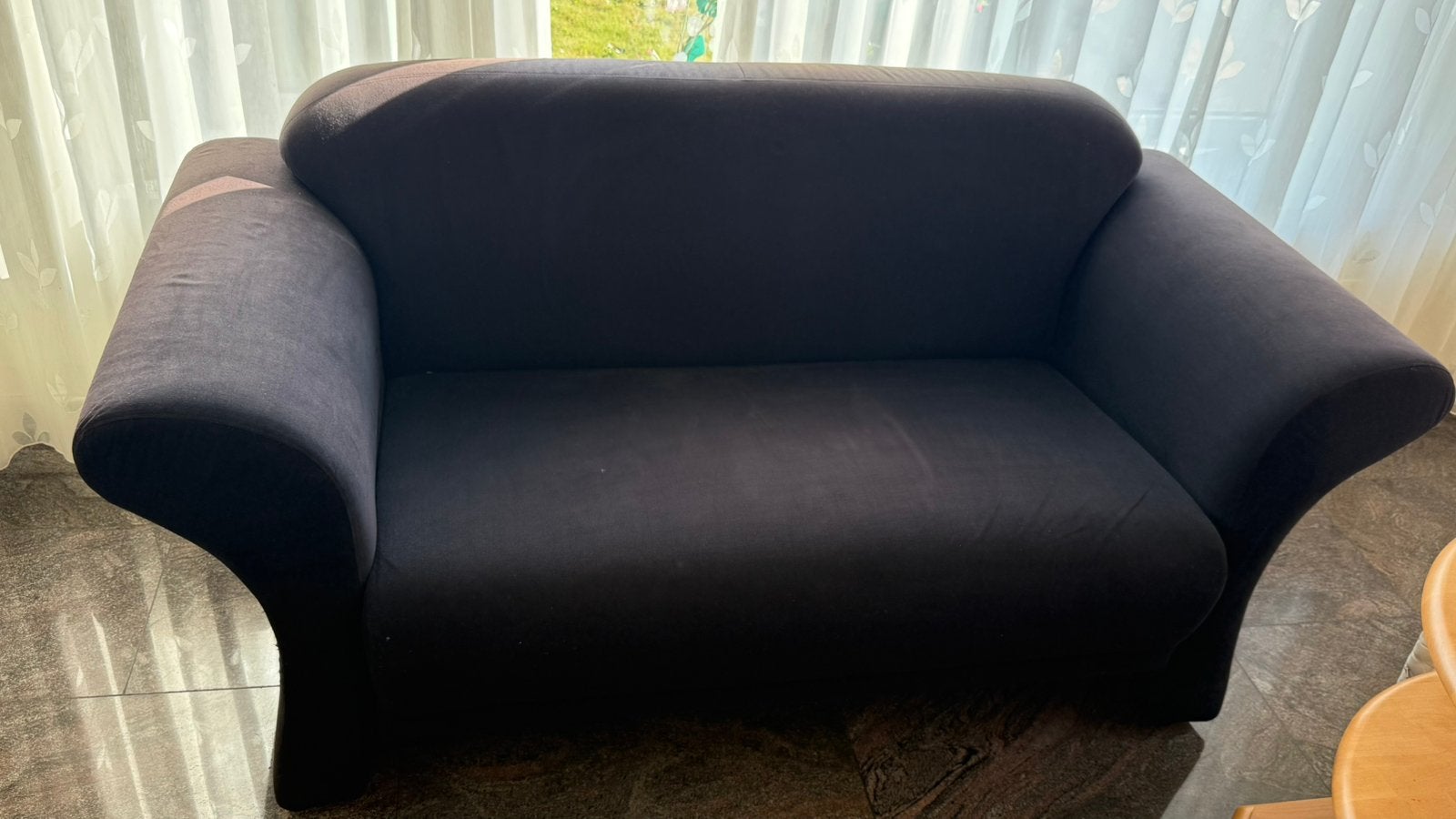Tweezits bank gratis, Ophalen, 150 tot 200 cm, Tweepersoons, 75 tot 100 cm