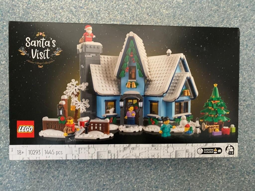 Lego Santa Visit 10293, Kinderen en Baby's, Speelgoed | Duplo en Lego, Lego, Nieuw, Ophalen of Verzenden, Icons