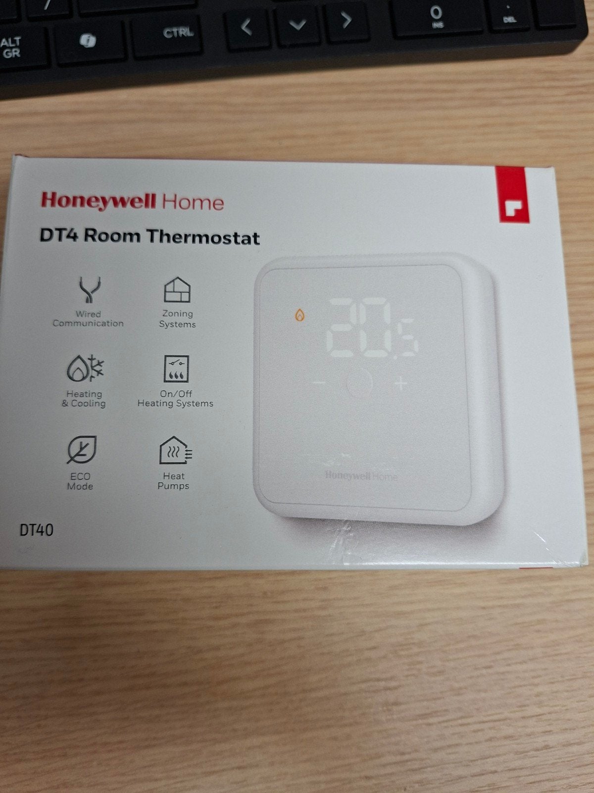 Honeywell Home DT4 Kamerthermostaat DT40, Ophalen of Verzenden, Nieuw