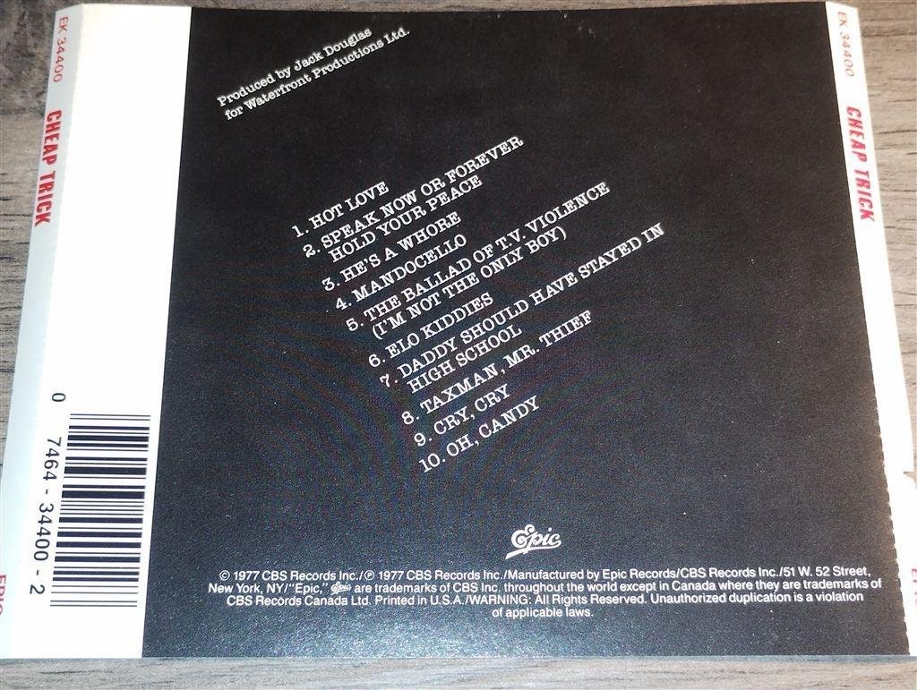 Cheap Trick – Cheap Trick [USA], Ophalen of Verzenden, Zo goed als nieuw, Poprock
