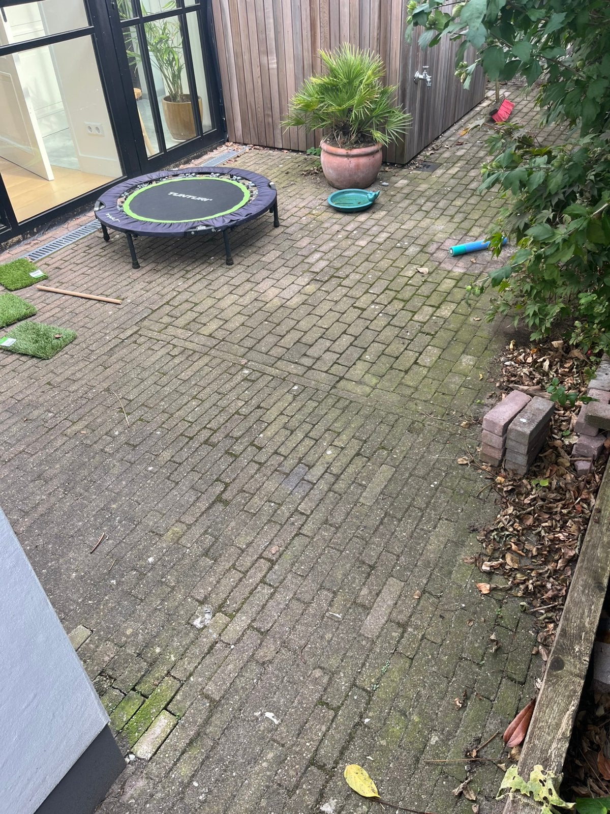 Klinkers voor in de tuin 20m2, Ophalen, Zo goed als nieuw, Beton, Klinkers