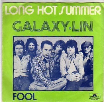 Nederbeat- Galaxy-Lin- Long hot Summer, Gebruikt, 7 inch, Ophalen of Verzenden, Pop