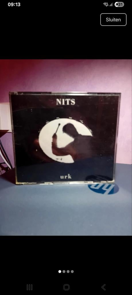 NITS - Urk CD (Live in Amsterdam, Utrecht, Moscow), Cd's en Dvd's, Cd's | Pop, Ophalen of Verzenden, Gebruikt
