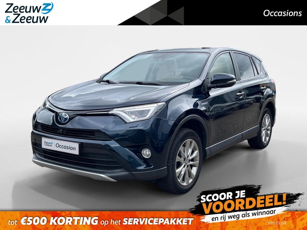 Toyota RAV4 2.5 Hybrid AWD Executive Business | Elektrische, Auto's, Toyota, Bedrijf, Te koop, Rav4, 360° camera, 4x4, ABS, Adaptive Cruise Control