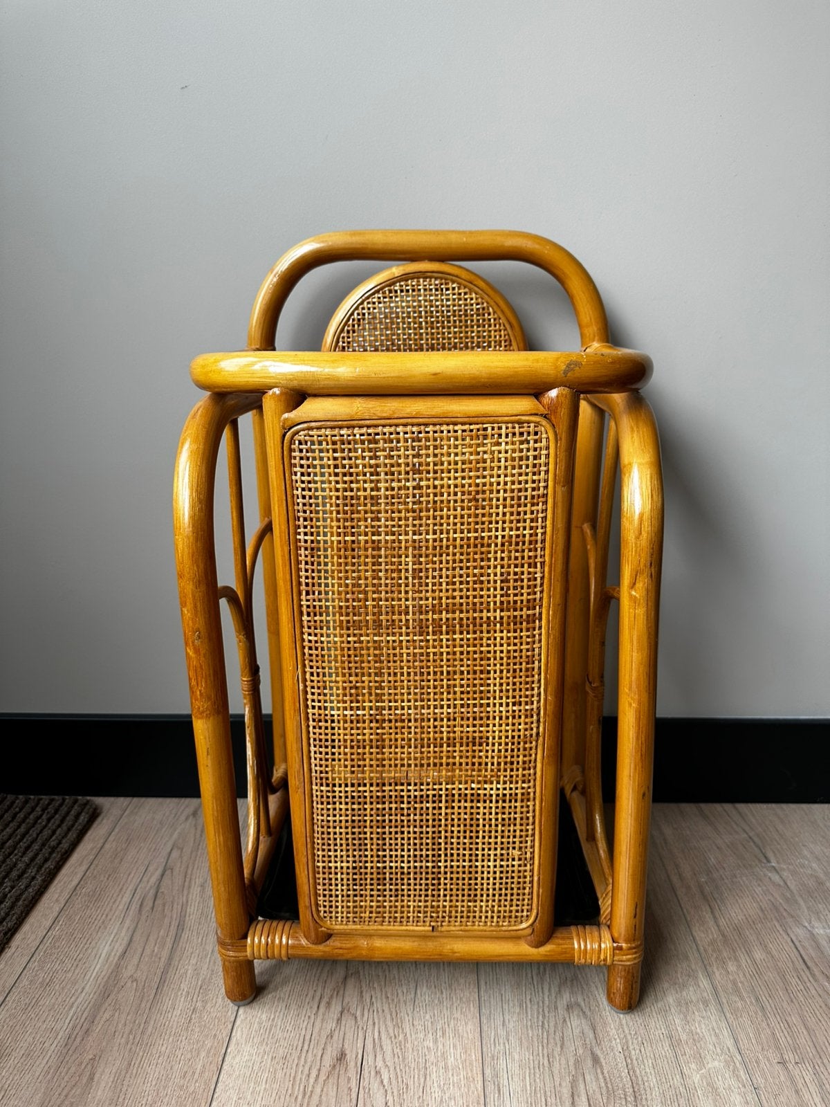Rotan paraplubak, Ophalen of Verzenden, Zo goed als nieuw, Riet