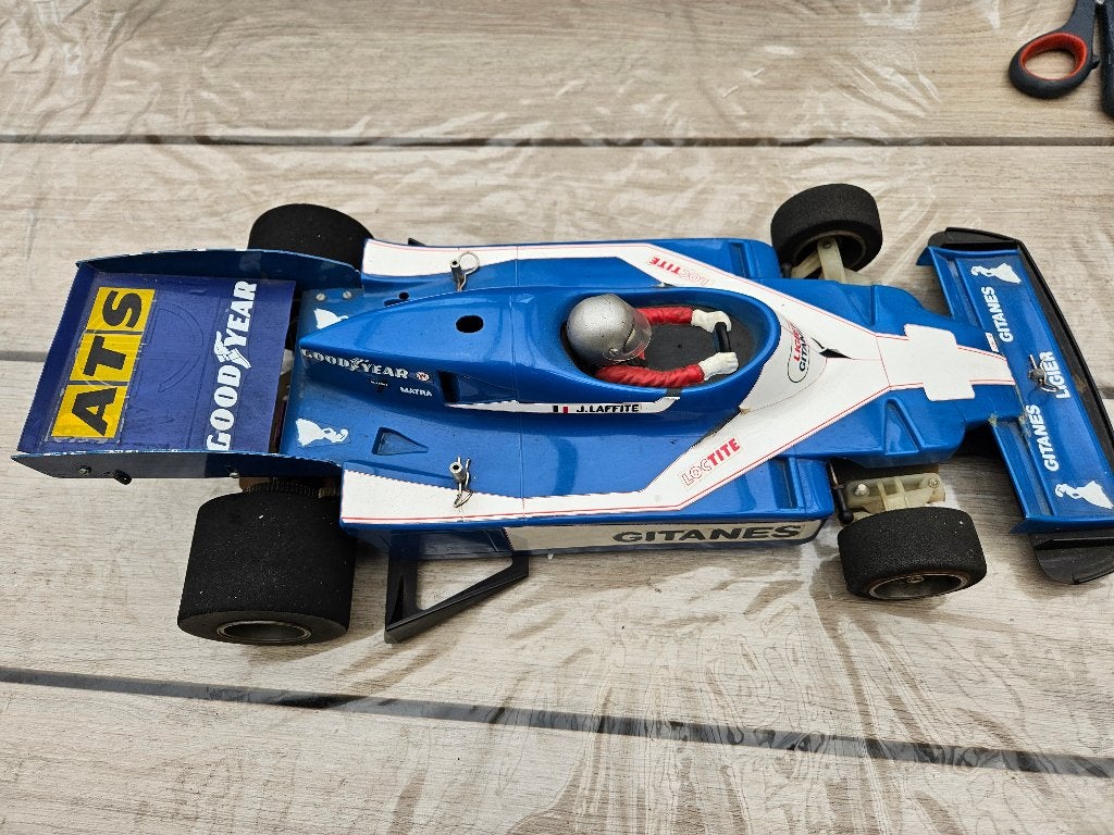 Een van de eerste F1 RC auto's van Tamiya 1/10, Elektro, Gebruikt, Ophalen of Verzenden, Schaal 1:10