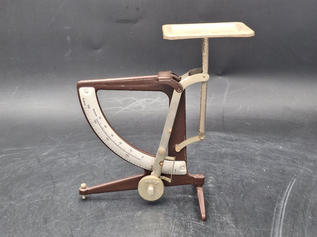 oude metalen brieven weegschaal, begin 1900, Ophalen of Verzenden