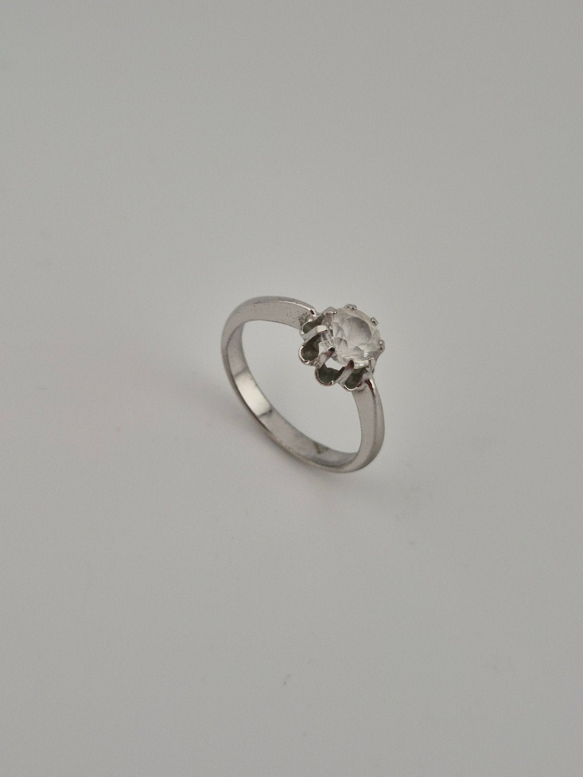Prachtige Vintage 925 Sterling Zilveren Trouwring, Verzenden, Zo goed als nieuw, Zilver, Trollbeads