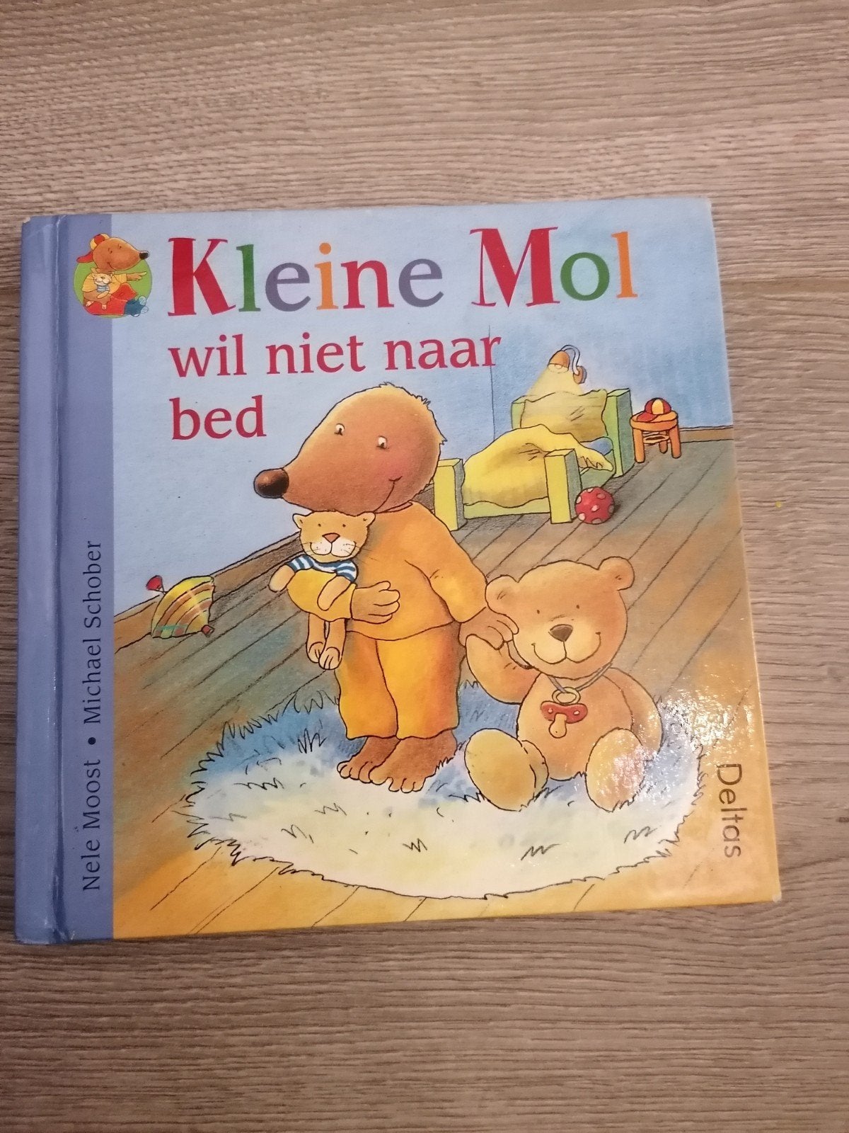 Kleine Mol wil niet naar bed - Prentenboek, Boeken, Gelezen, Fictie algemeen, Jongen of Meisje, Ophalen of Verzenden