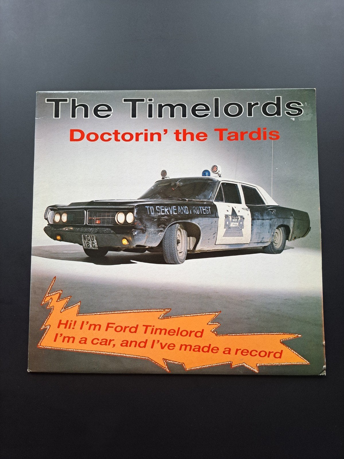The Timelords - Doctorin' the Tardis 12 inch LP, LP, Gebruikt, Pop, Originele persing
