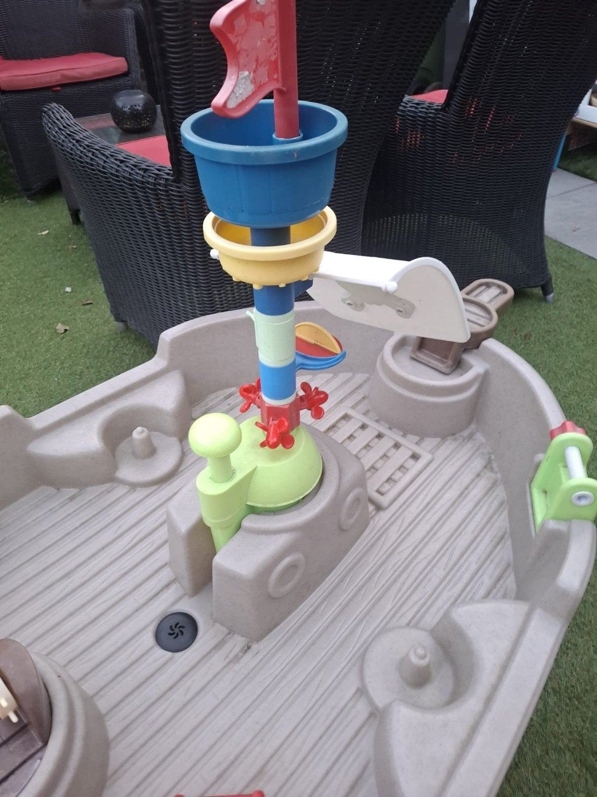 Complete water speeltafel met accessoires, Ophalen, Gebruikt