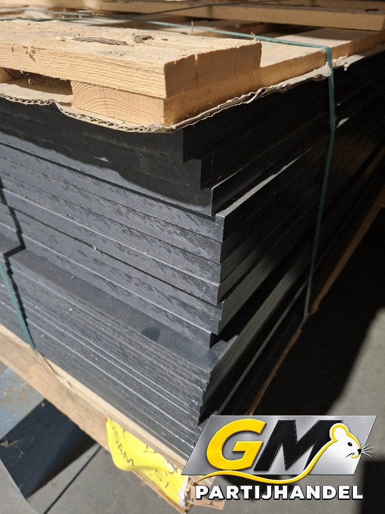 Partij zwarte PE-HD/ HDPE kunststofplaten, Doe-het-zelf en Verbouw, Ophalen, Nieuw, Overige materialen