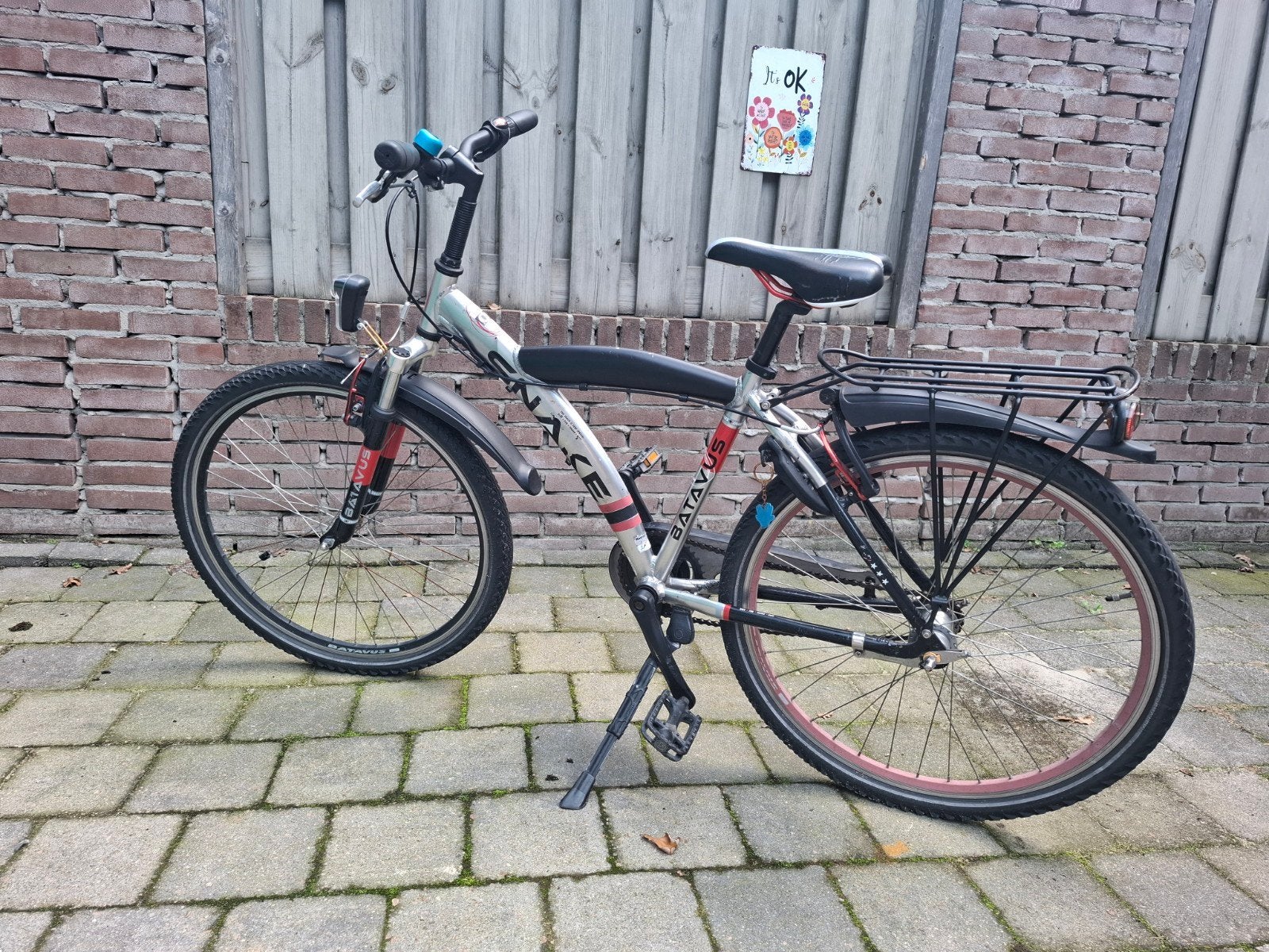 Batavus 26 inch fiets - Gebruikt, maar kan nog een ronde mee, Ophalen, Gebruikt, 26 inch, Batavus