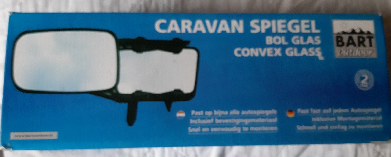 Caravanspiegels, Ophalen, Nieuw