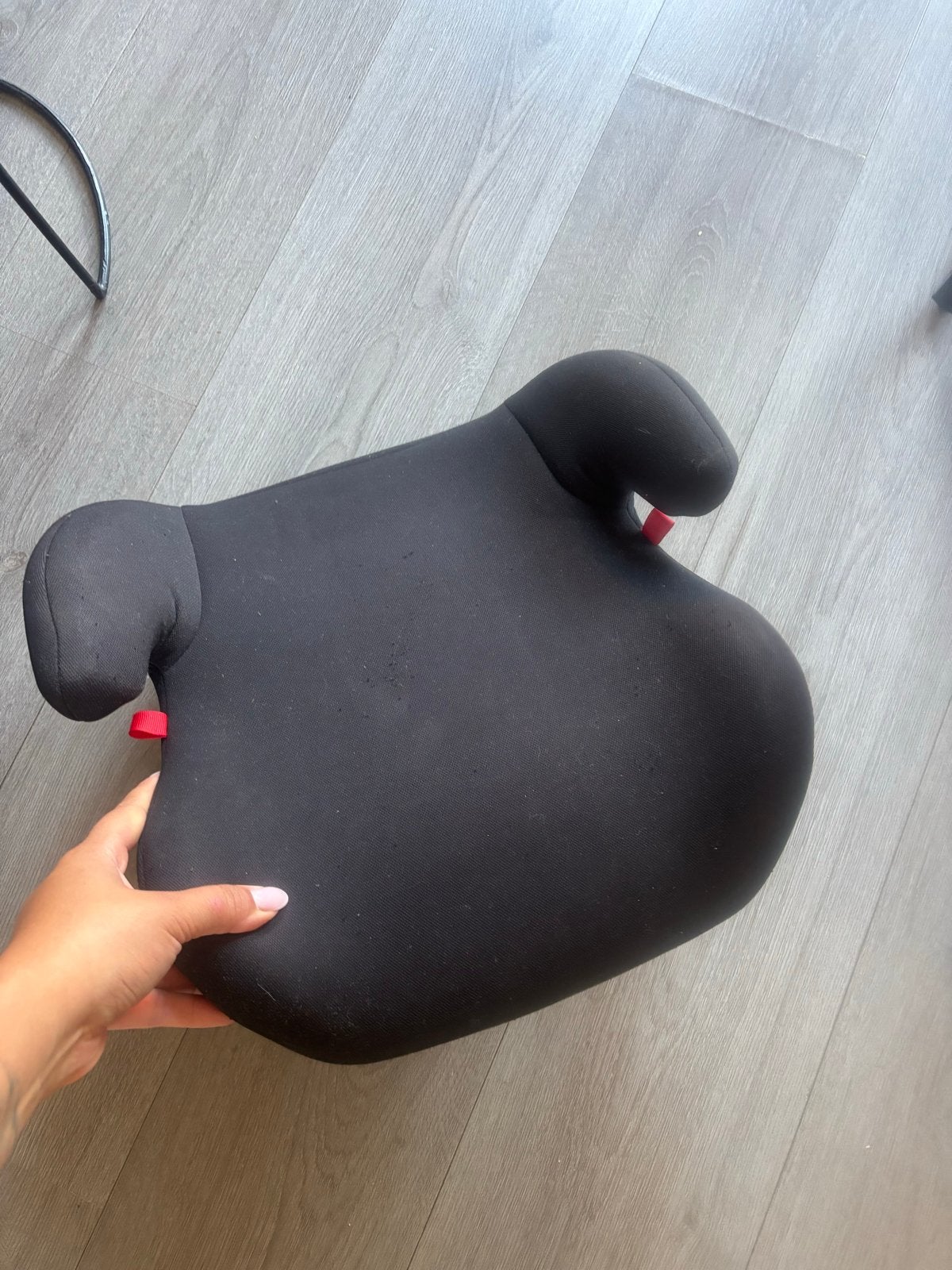 Zwart zitverhoger autostoel, Kinderen en Baby's, 15 t/m 36 kg, Afneembare rugleuning, Ophalen, Overige merken