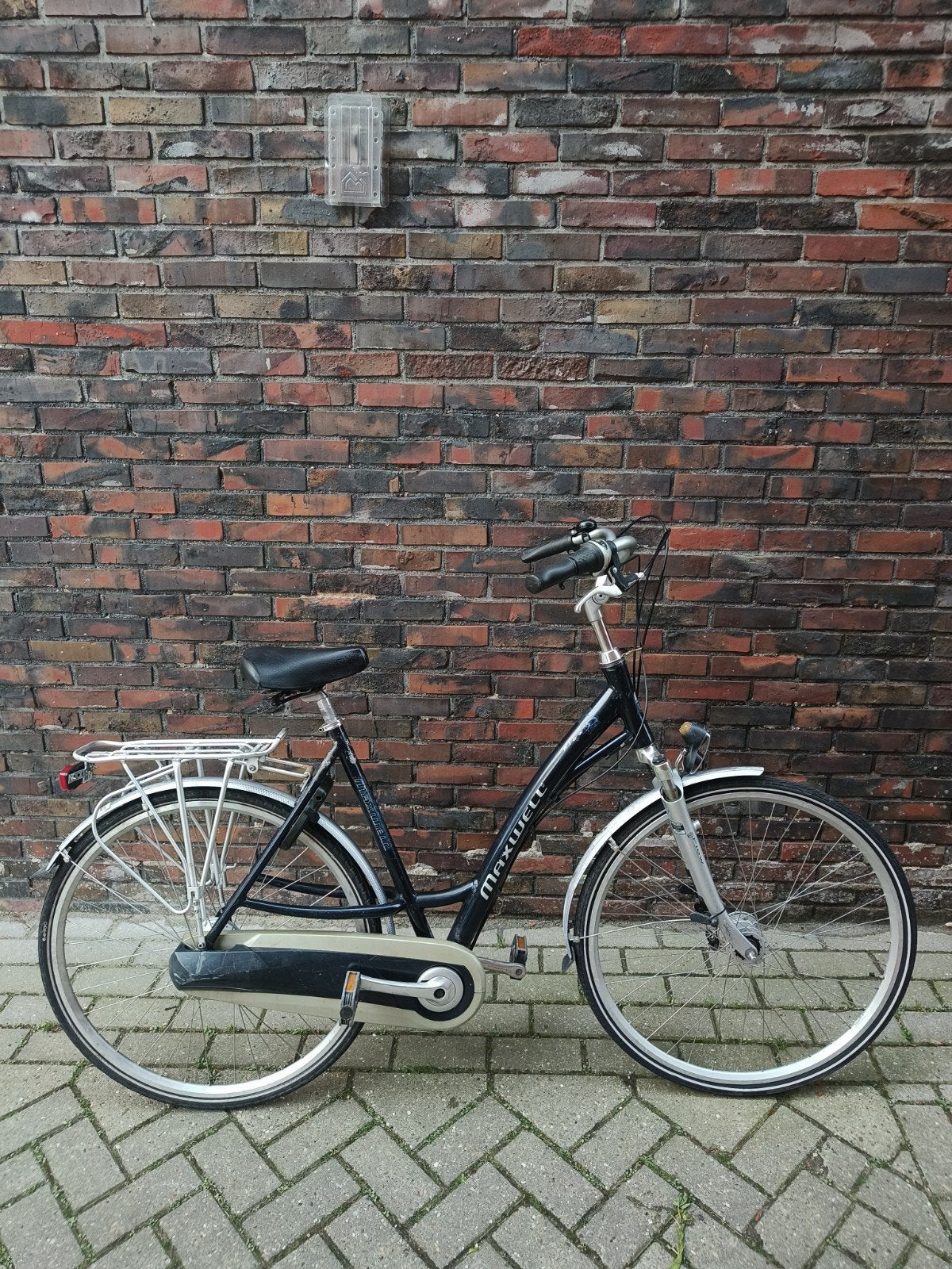 Damesfiets 7 versnellingen, verlichting en ringslot, Fietsen en Brommers, Versnellingen, Trommelrem, Ophalen, Overige merken
