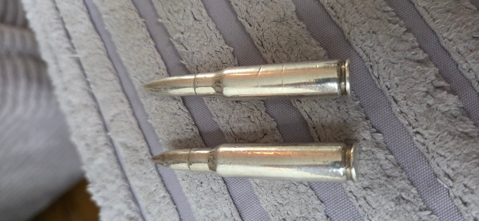 2 Zilveren Kogels, Ophalen of Verzenden, Zilver