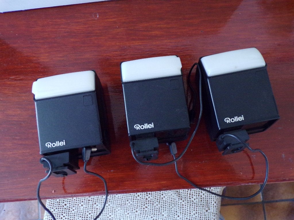 3 Rollei Beta 1 flitsers, Ophalen of Verzenden, Zo goed als nieuw, Overige merken