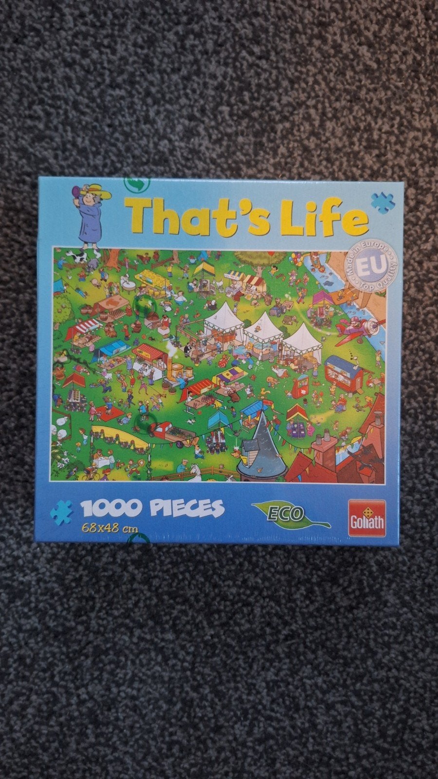 That's Life 1000 stukjes legpuzzel - Goliath ECO, Ophalen of Verzenden, 500 t/m 1500 stukjes, Nieuw, Legpuzzel
