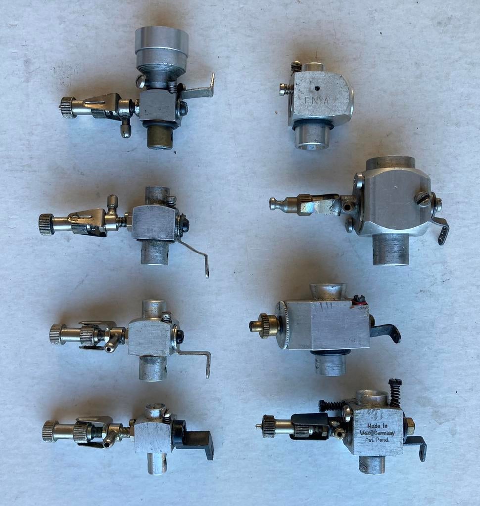 Verzameling vintage nitro motor carburateurs, Gebruikt, Verzenden, Onderdeel, Nitro