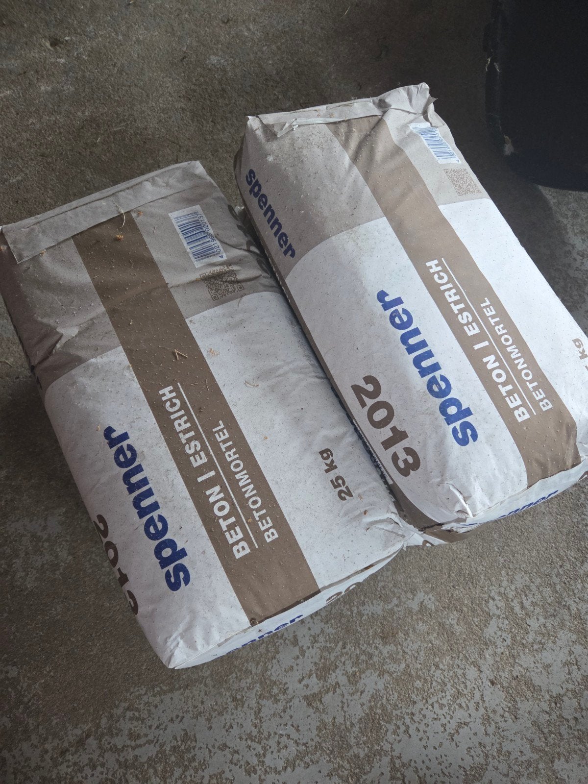 6 zakken Spenner Betonmortel 25 kg - Nieuw, Ophalen, Nieuw